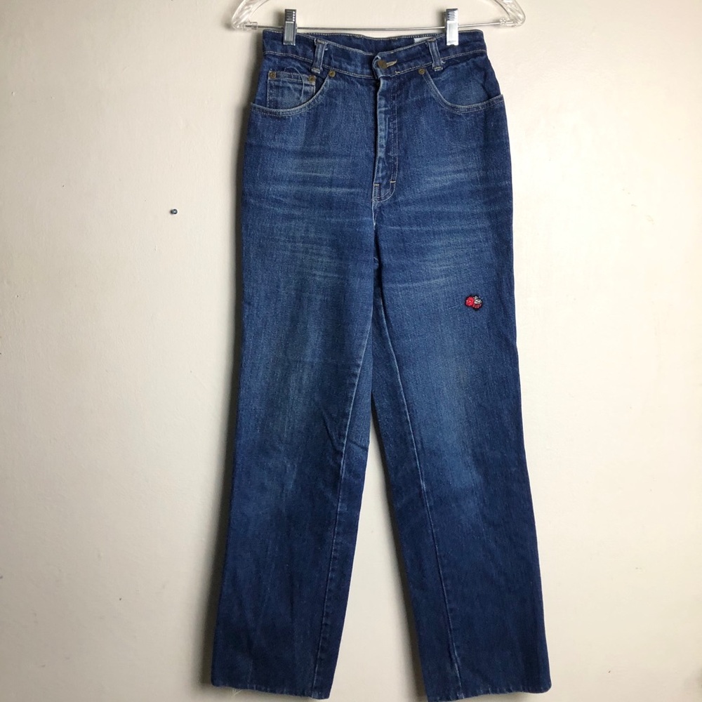 YSL 1970s High Waist Denim Jeans